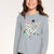 Heather Grey Leopard Star - NEW!