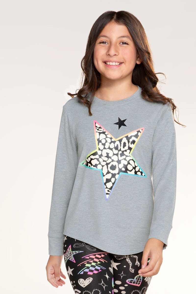Modal Long Sleeve Shirttail Top