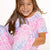 Purple Blue Ombre Leopard Splatter - NEW!