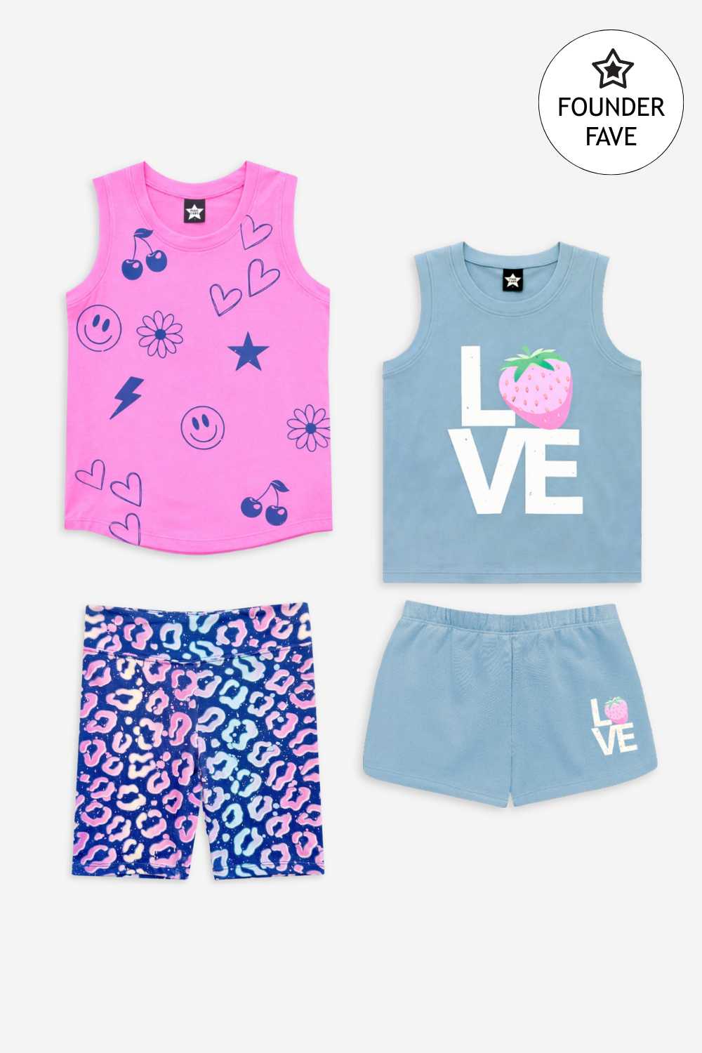 Founder Faves - 3 Pack Leopard & Love Club - Leopard & Love Club