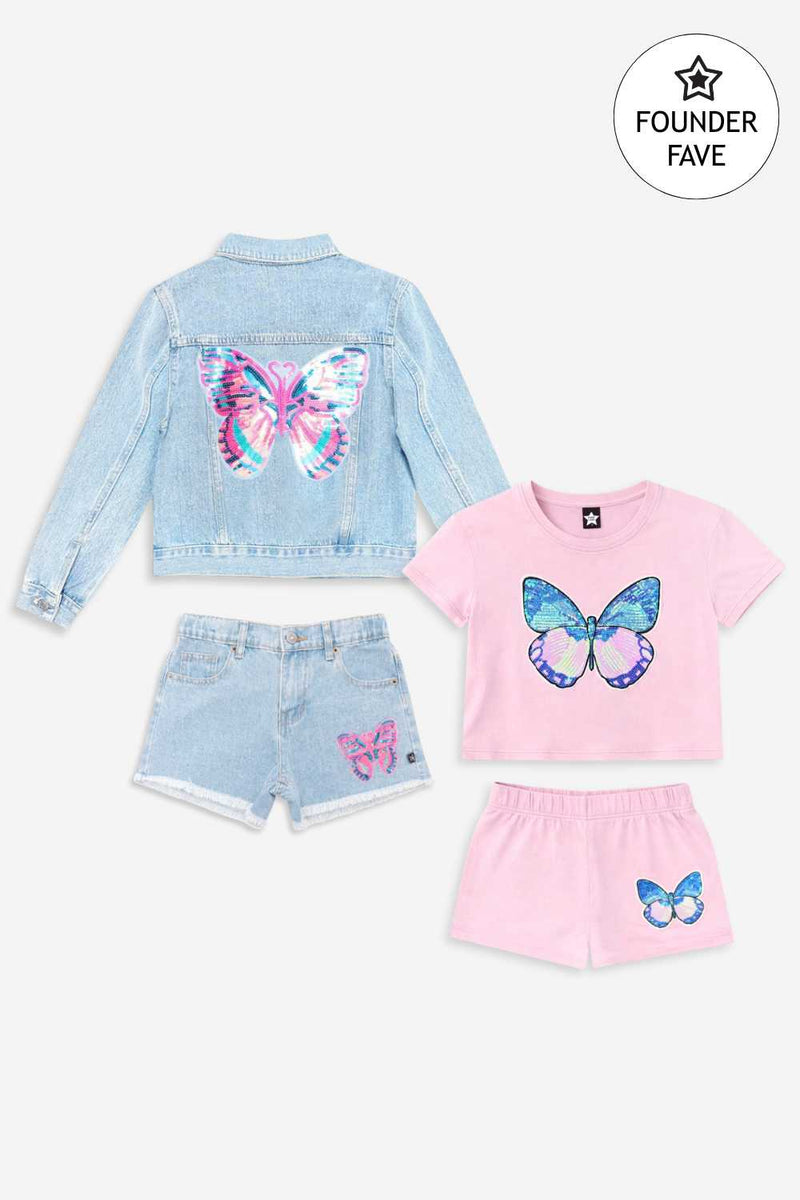 Founder Faves - 3 Pack Pretty in Pink Butterfly Babe - Pretty in Pink Butterfly Babe