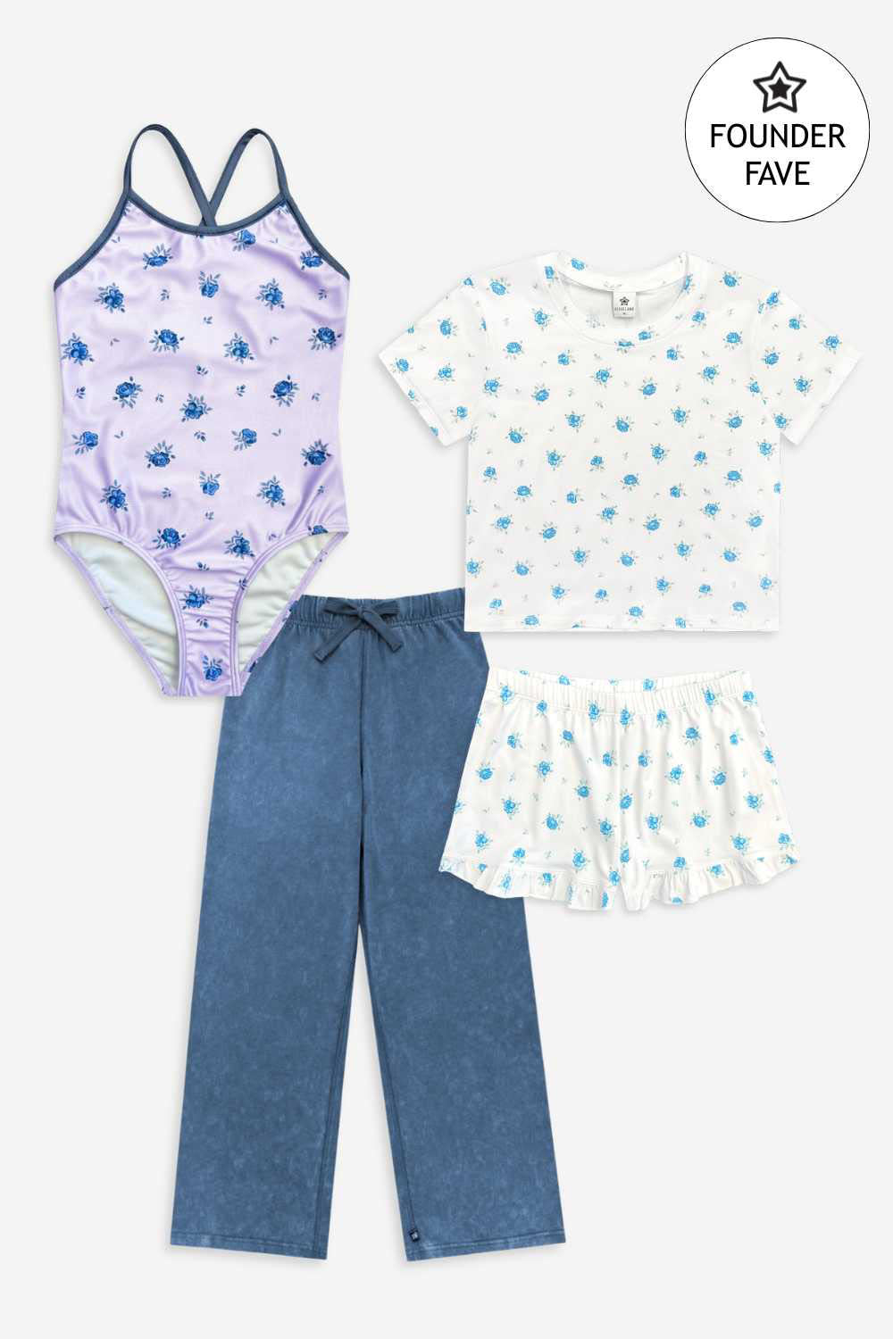 Founder Faves - 4 Pack Sweet Blue Bloom Vibes