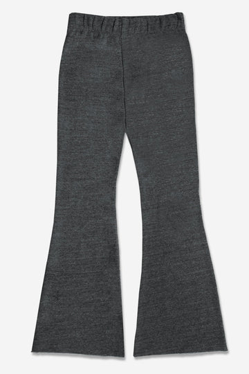 French Terry Flare Sweatpant - Charcoal - Charcoal