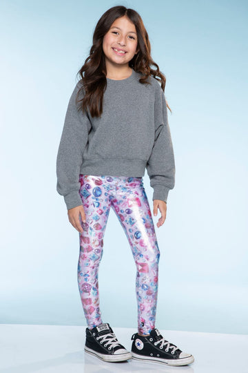 Glitter Foil High Shine Leggings