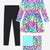 Rainbow Ombre Love Smile Graffiti | Black - NEW!