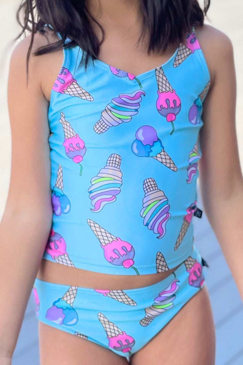 High Shine Plus Tankini