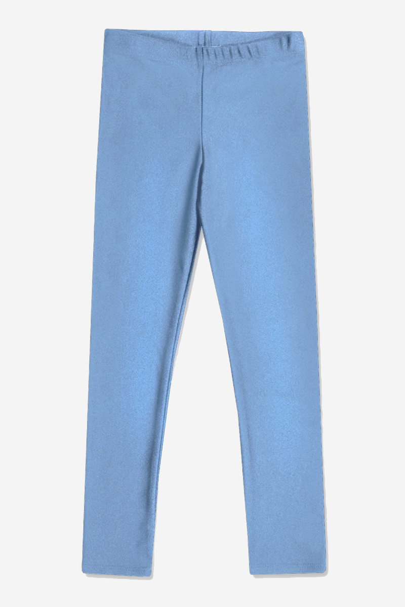 High Shine Long Legging - Denim Blue