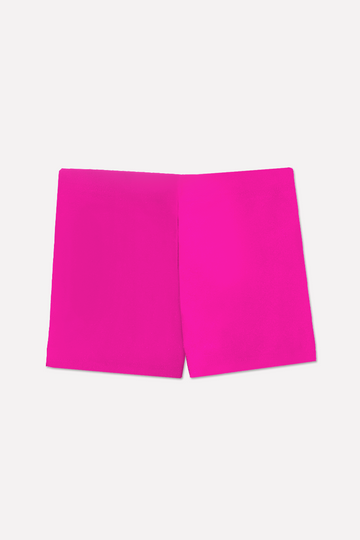 High Shine Tumble Short - Neon Fuchsia