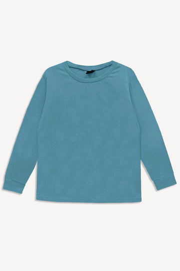 Simply Soft Long Sleeve Tee - Deep Sea