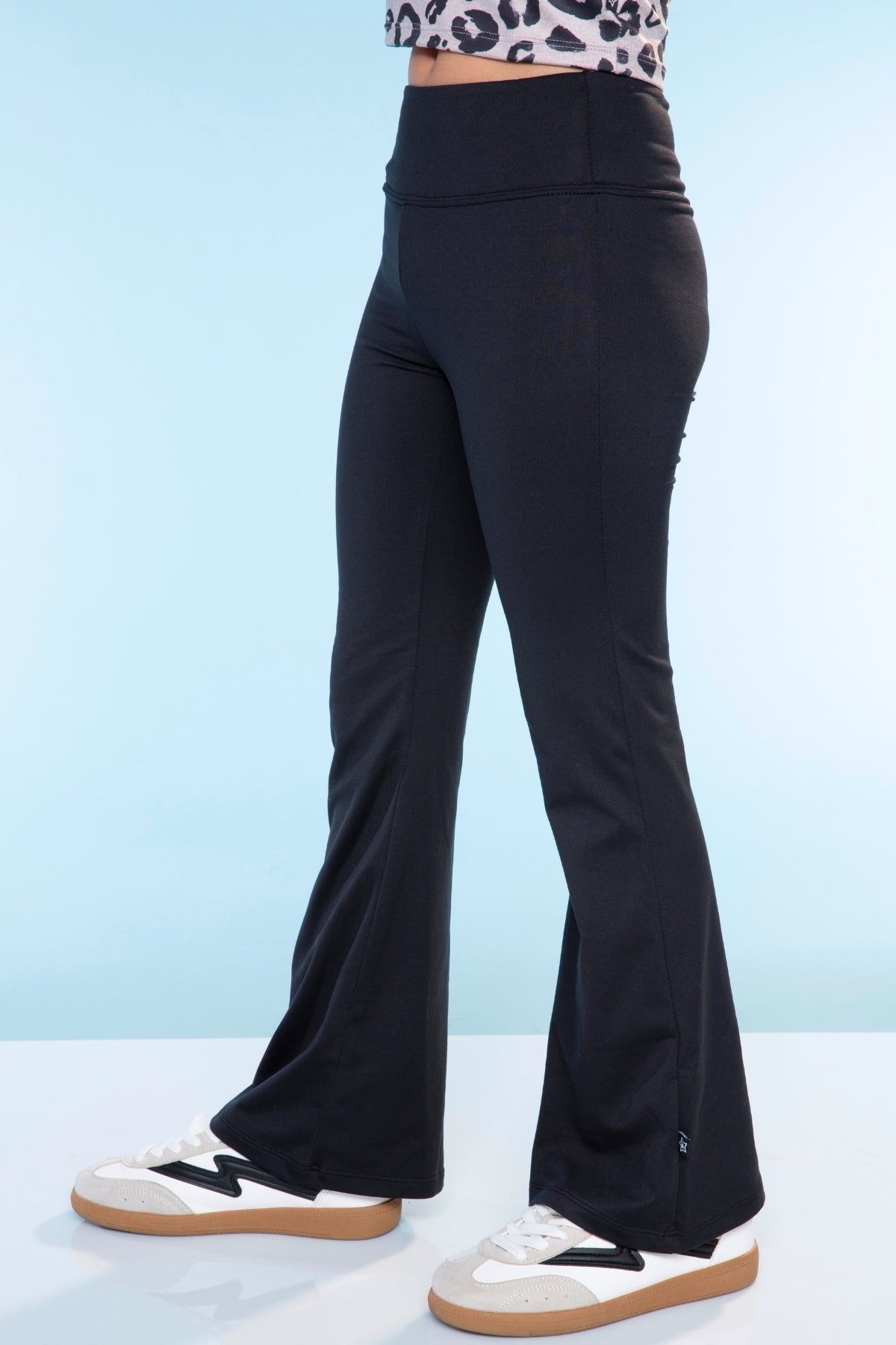 3-Pack Simply Soft Luxe Flare Legging - Candy Pink | Candy Purple | Vintage Denim Bow - NEW!