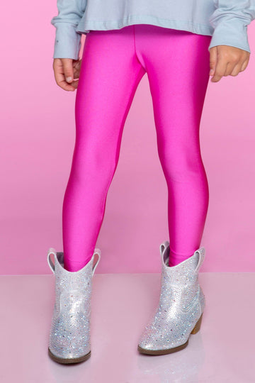 High Shine Long Legging Multi Pack - Black Hot Pink Purple Haze