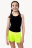 Simply Soft Dolphin Short - Neon Lemon Lime