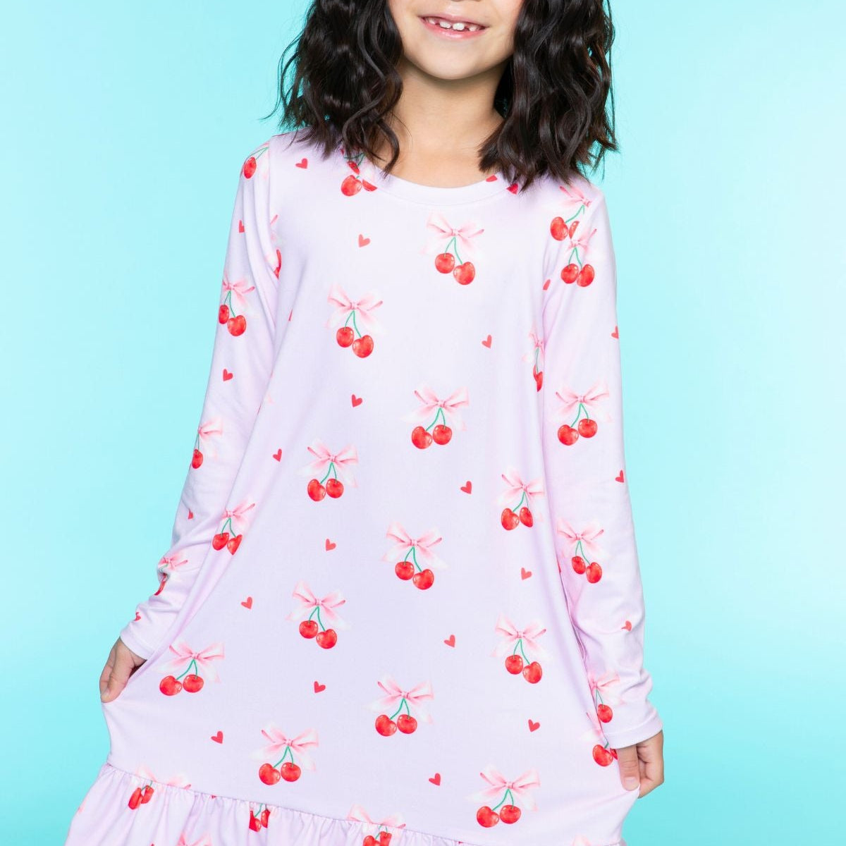 Simply Soft Long Sleeve Ruffle Nightgown