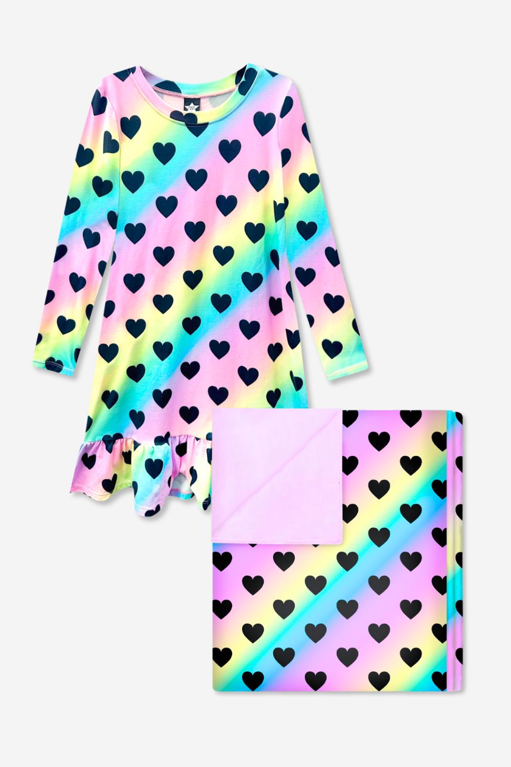 Pack Simply Soft Lounge Dress & Blanket