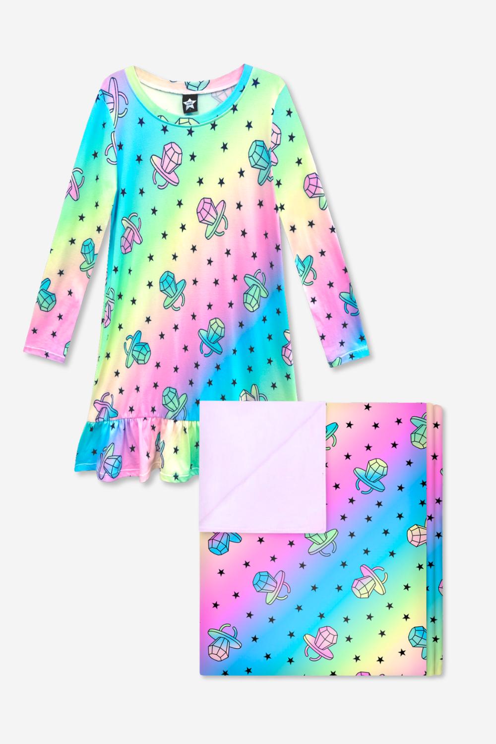 Pack Simply Soft Lounge Dress & Blanket