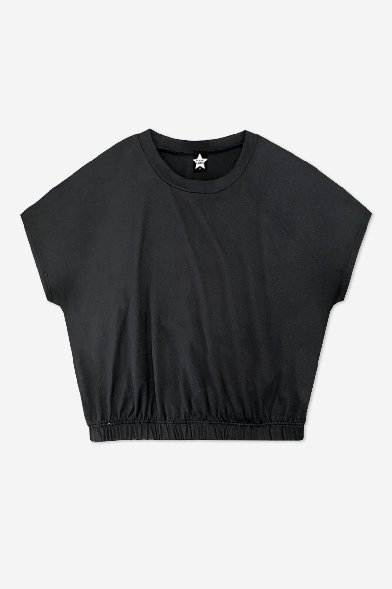 Simply Soft Dolman Tee - Black