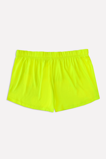 Simply Soft Dolphin Short - Neon Lemon Lime - Neon Lemon Lime