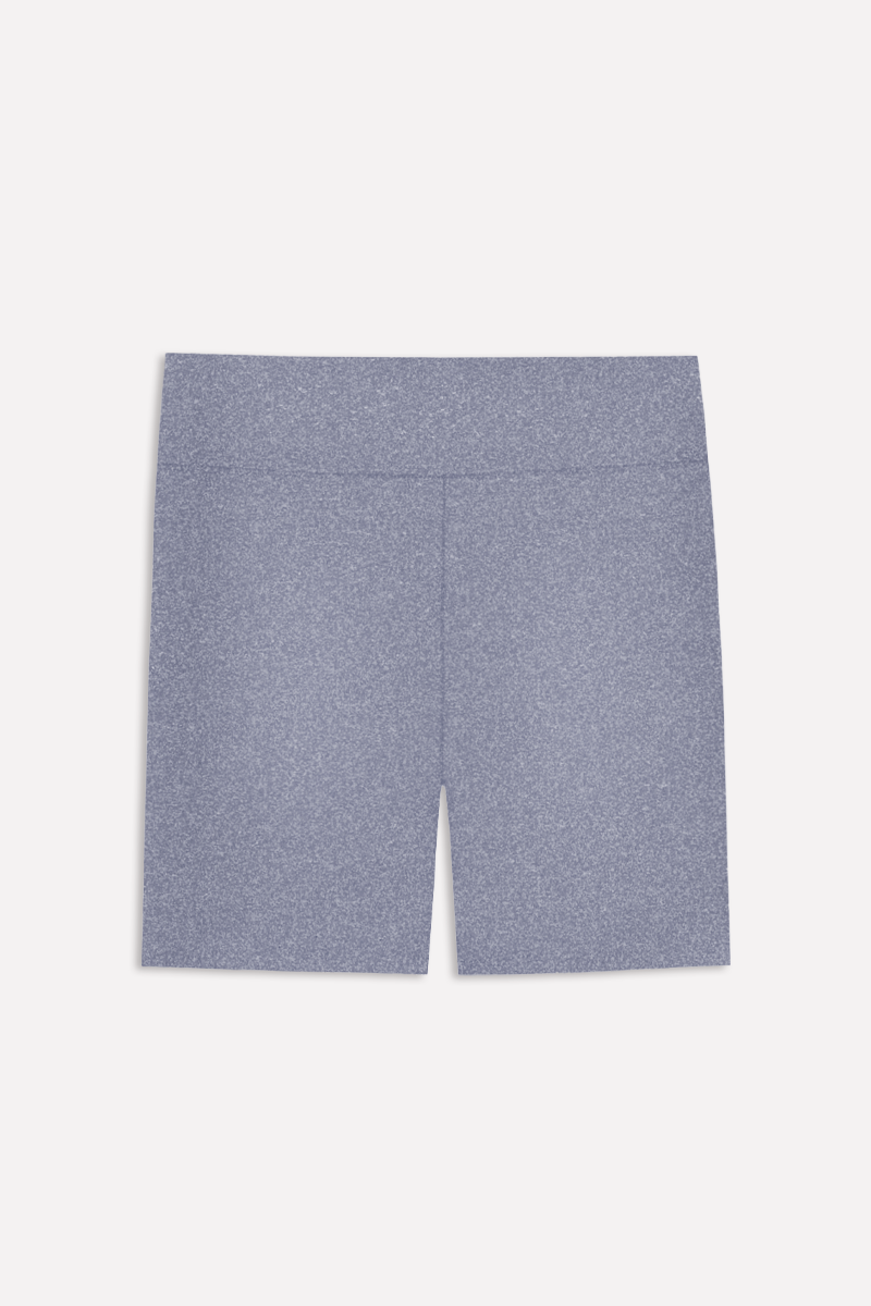 Simply Soft Luxe Biker Short - Cloud Grey