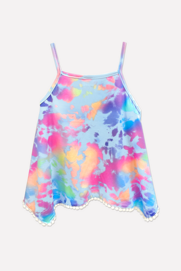 Simply Soft Swing Tank - Icy Snowcone Tie Dye