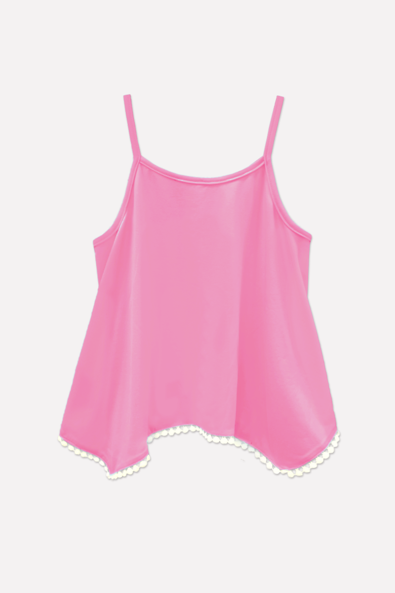 Simply Soft Swing Tank - Neon Pixie Pink