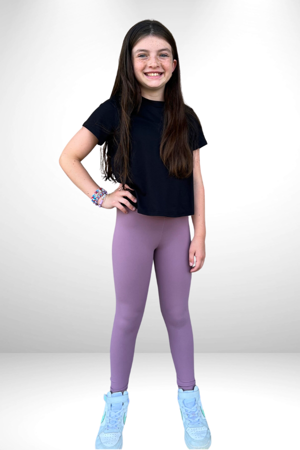 Matte Flex Super High Waist Long Legging - Dusty Orchid