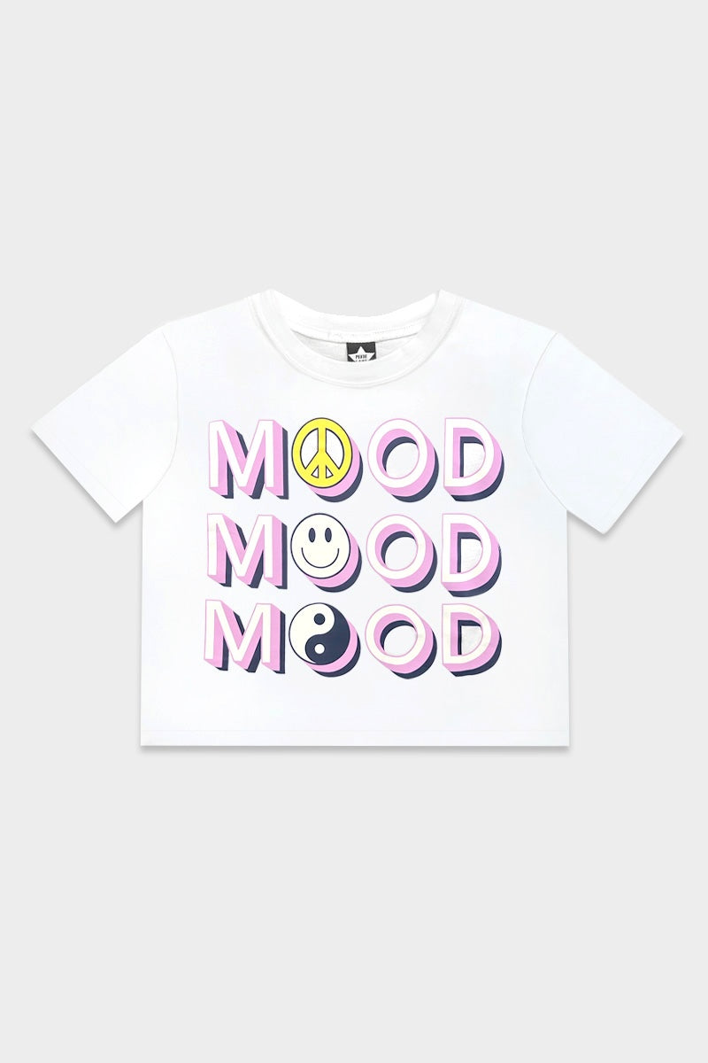 Washed Cotton Drop Shoulder Tee